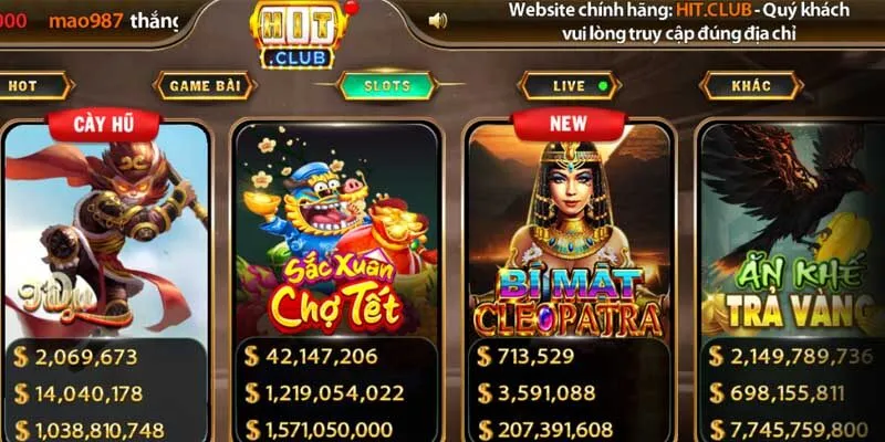 Tổng quan về game nổ hũ tại nhà cái Hitclub